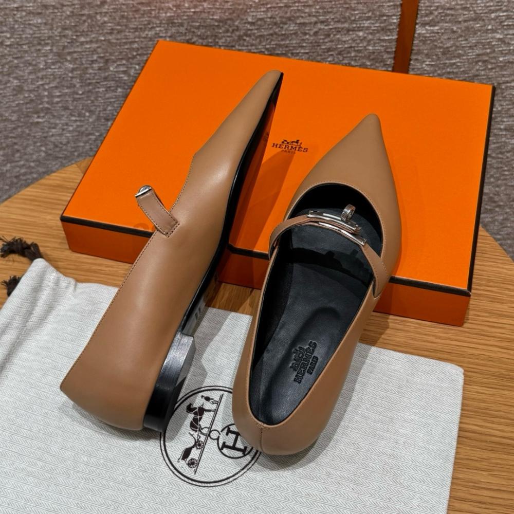 Hermes Kelly Bale Ayakkabısı