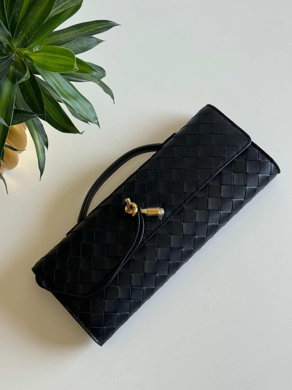 Bottega Veneta Andiamo Clutch - Glimmer of Luxury