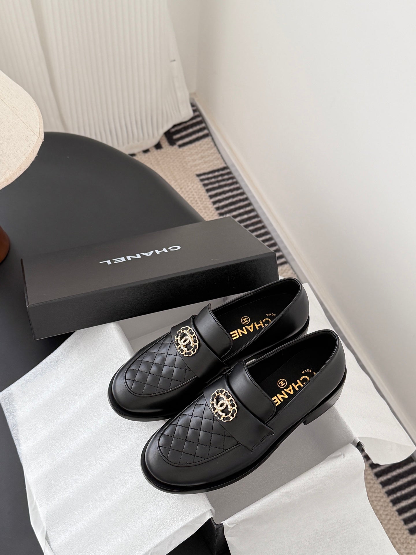 Chanel 25P Koleksiyonu – Yeni Loafer Deri Ayakkabı