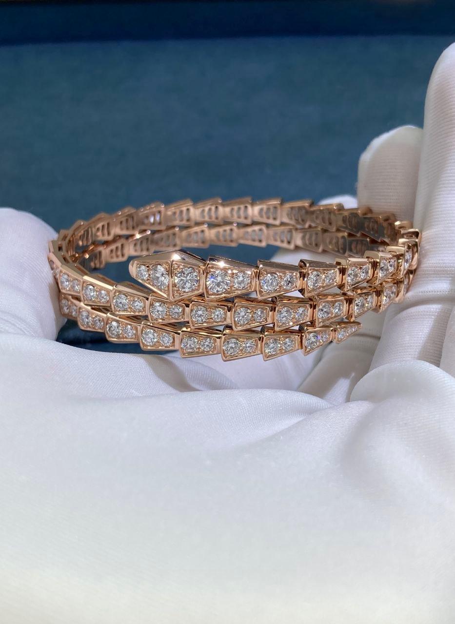 Bvlgari Pırlanta Serpenti Bileklik - Glimmer of Luxury
