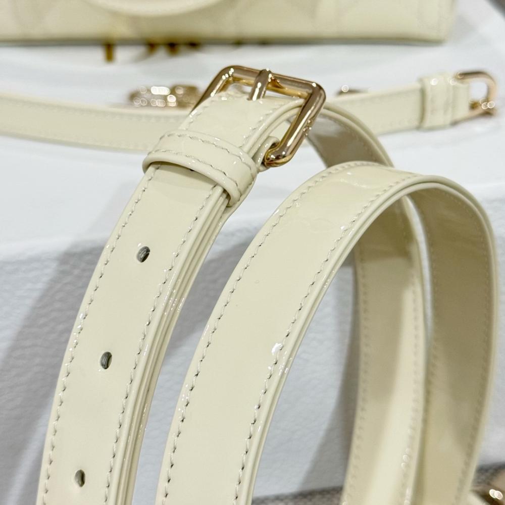 Christian Dior Lady D-Joy Silver Satin Bag