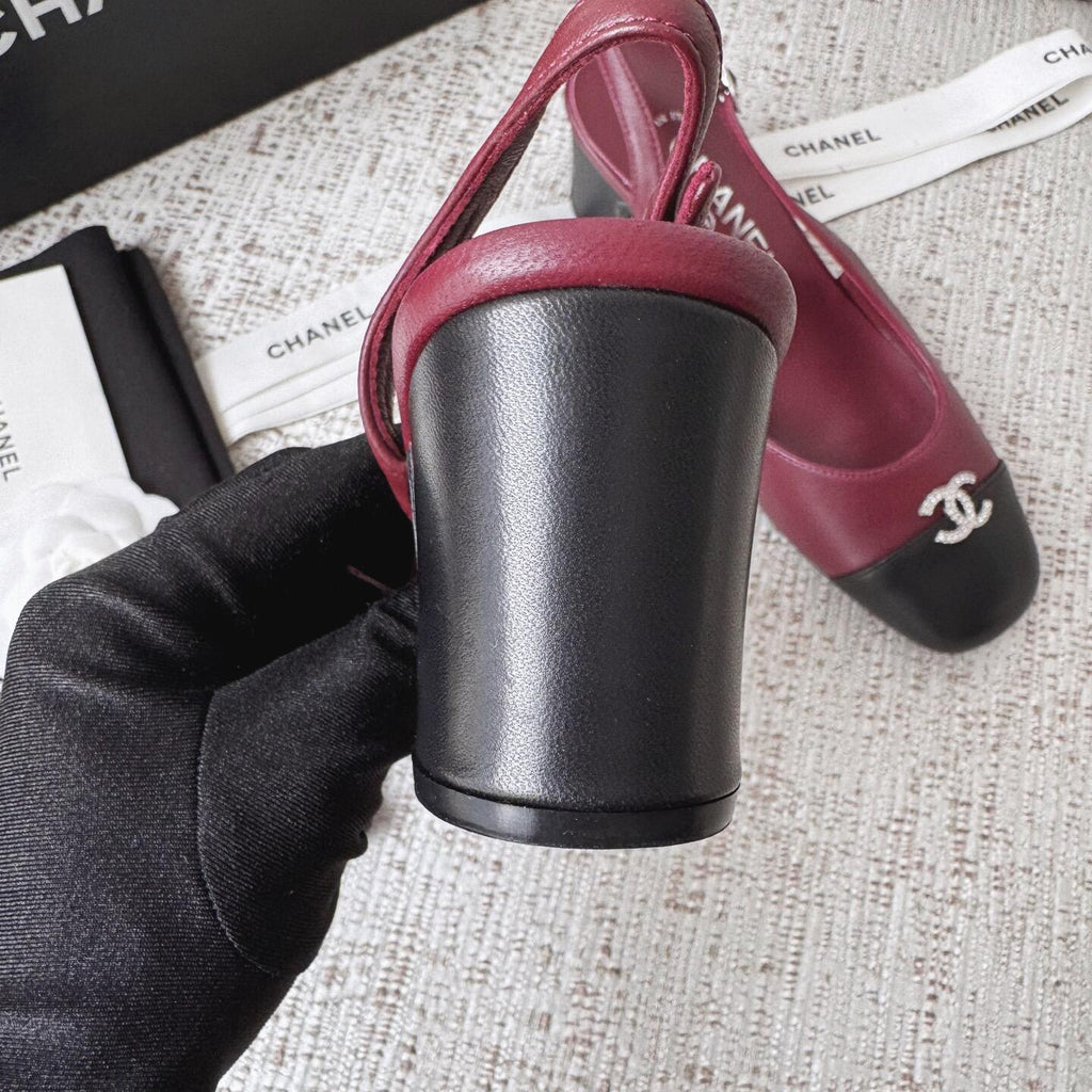 Chanel S26 Arkadan Bantlı Ayakkabı