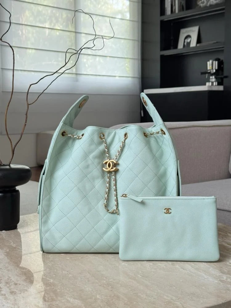 Chanel 25C Large Hobo Travel Bag