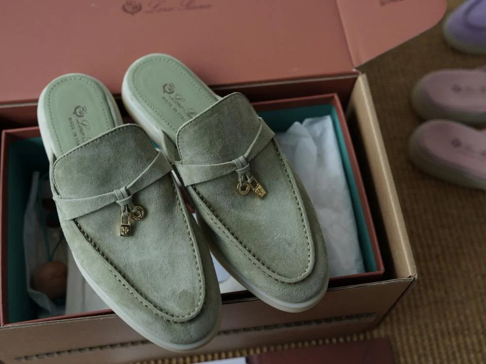 Loro Piana Charms Walk Babouche Loafer