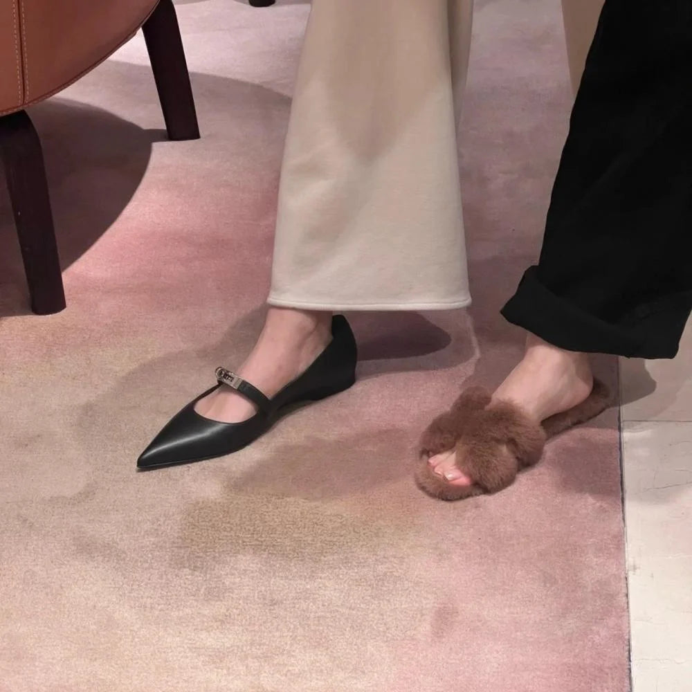 Hermes Kelly Bale Ayakkabısı