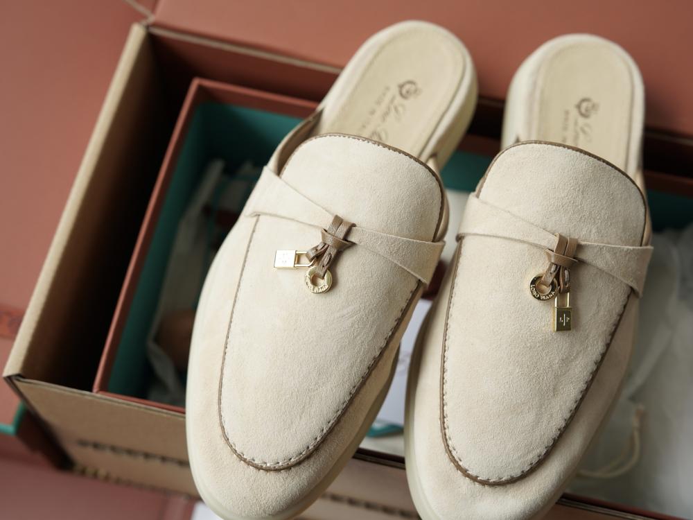 Loro Piana Charms Walk Babouche Loafer