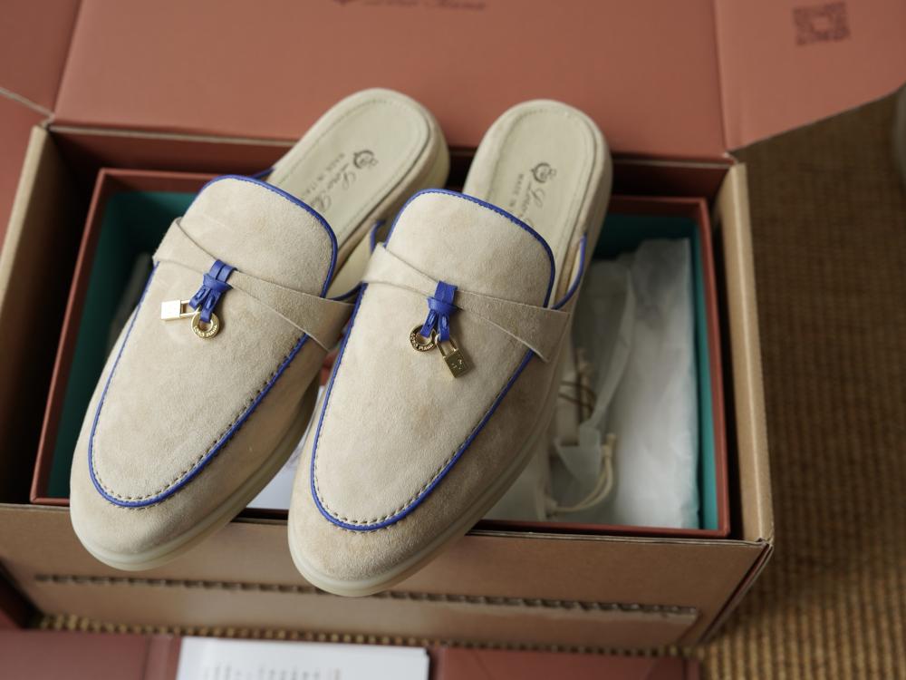 Loro Piana Charms Walk Babouche Loafer