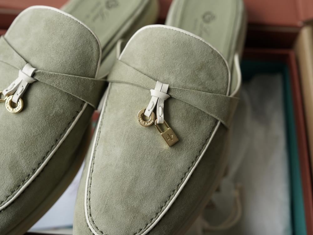 Loro Piana Charms Walk Babouche Loafer