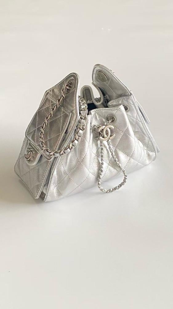 Chanel 25C Large Hobo Travel Bag