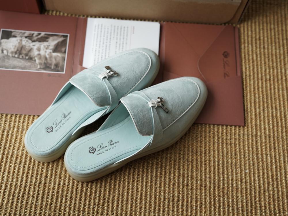 Loro Piana Charms Walk Babouche Loafer