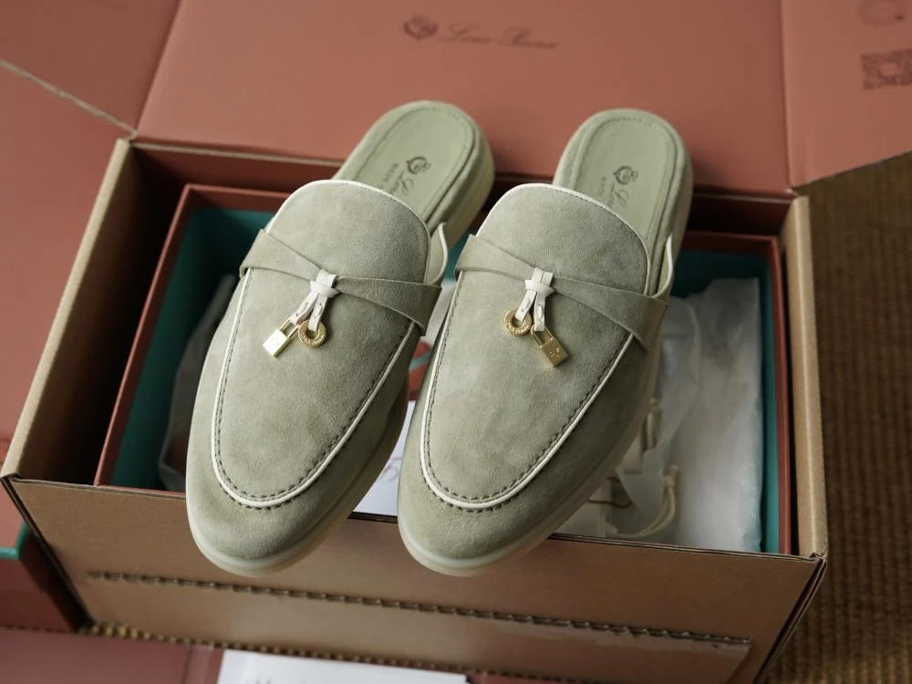 Loro Piana Charms Walk Babouche Loafer