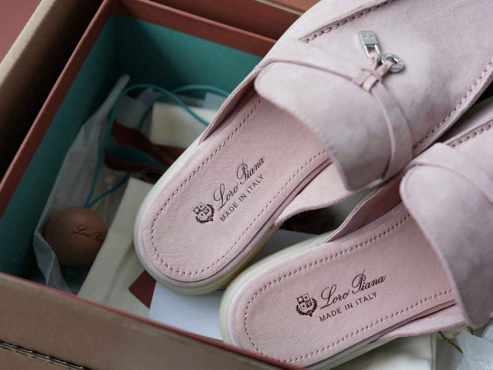 Loro Piana Charms Walk Babouche Loafer