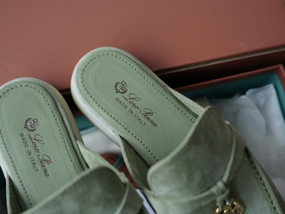 Loro Piana Charms Walk Babouche Loafer