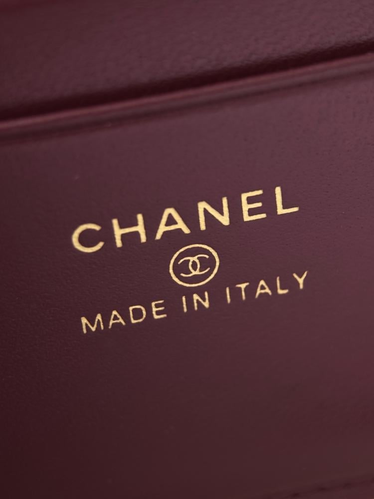 Chanel Vanity Case – Bordo | 2026 Sonbahar-Kış Ön Koleksiyonu