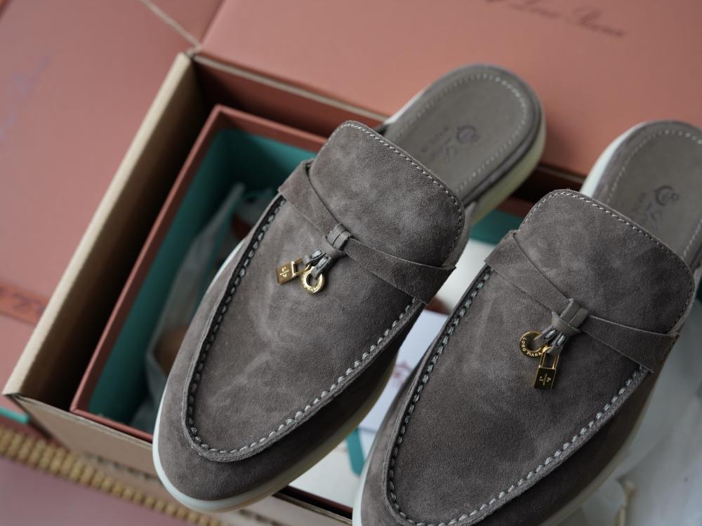 Loro Piana Charms Walk Babouche Loafer