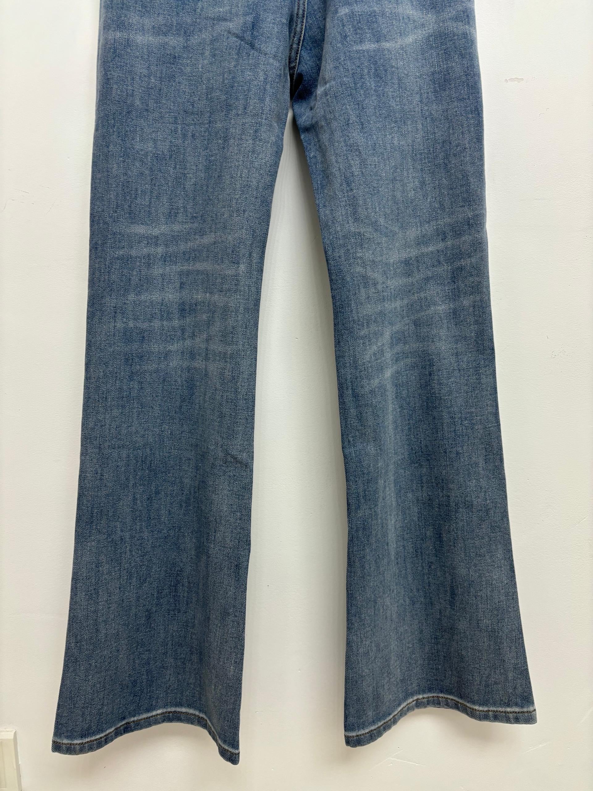 Saint Laurent S25 Blue Jeans
