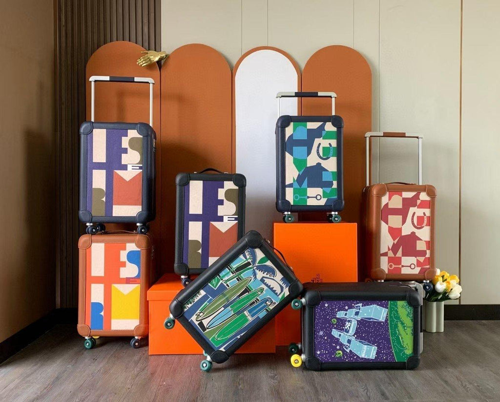 Hermès R.M.S Trolley Rollerbag Deri Valiz - Glimmer of Luxury