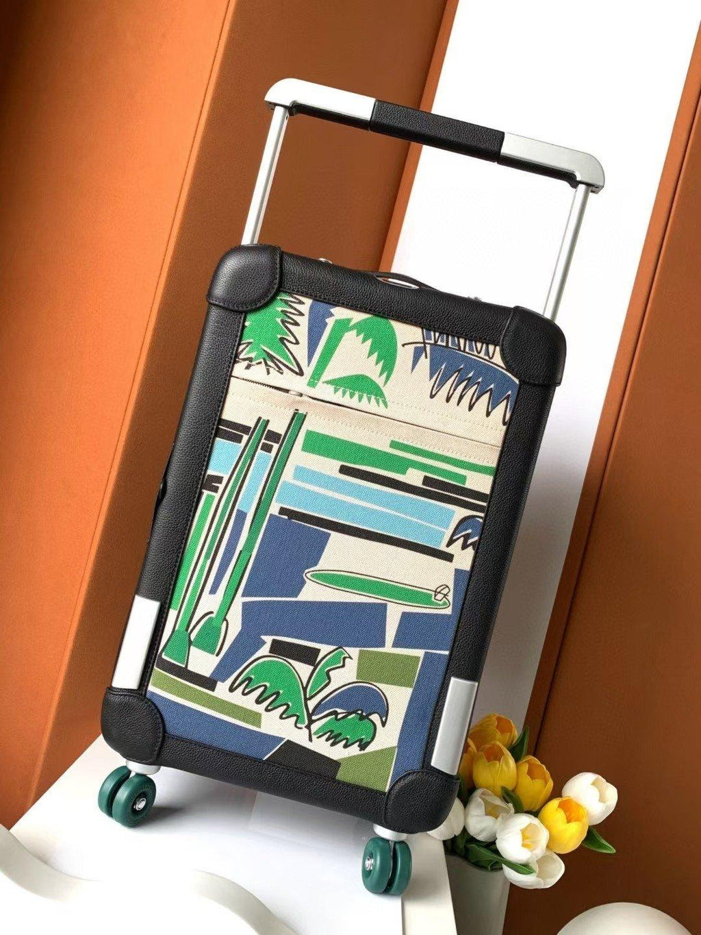 Hermès R.M.S Trolley Rollerbag Deri Valiz - Glimmer of Luxury