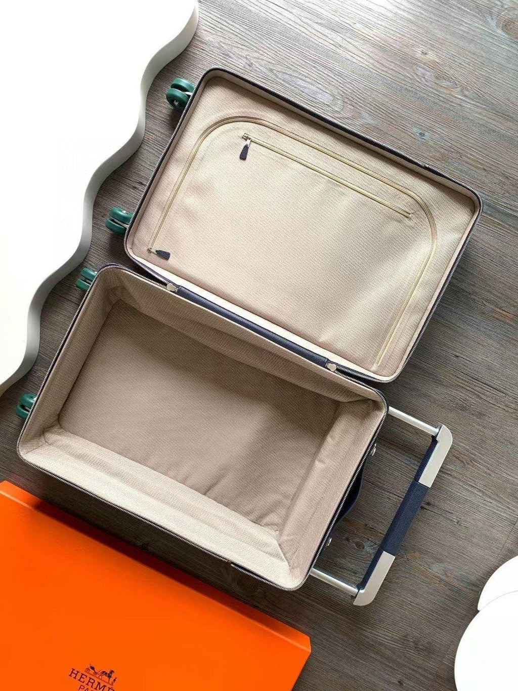 Hermès R.M.S Trolley Rollerbag Deri Valiz - Glimmer of Luxury