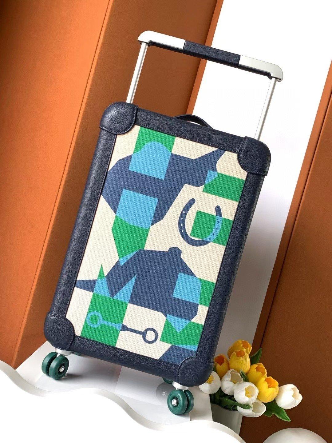 Hermès R.M.S Trolley Rollerbag Deri Valiz - Glimmer of Luxury