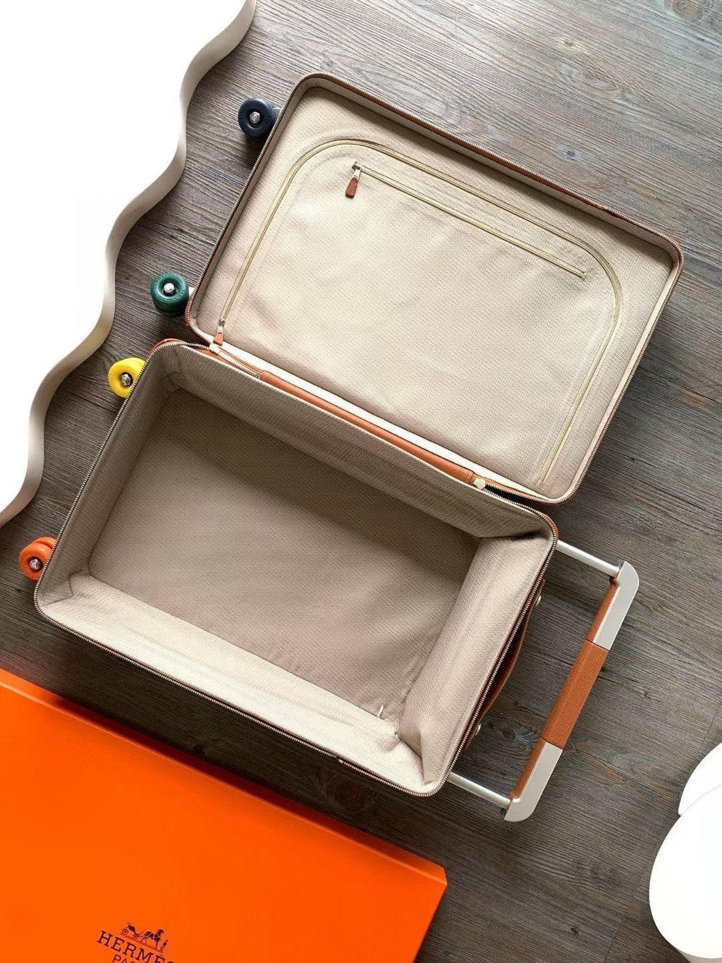 Hermès R.M.S Trolley Rollerbag Deri Valiz - Glimmer of Luxury