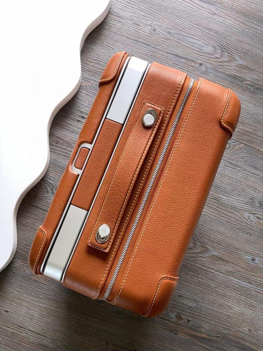 Hermès R.M.S Trolley Rollerbag Deri Valiz - Glimmer of Luxury