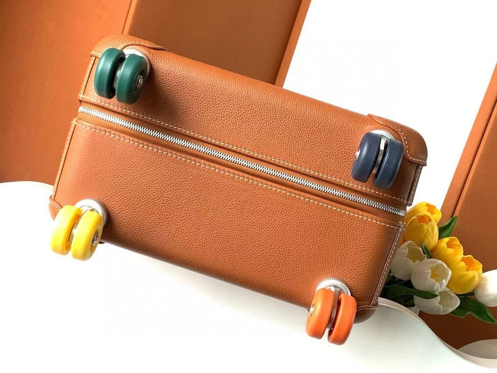Hermès R.M.S Trolley Rollerbag Deri Valiz - Glimmer of Luxury