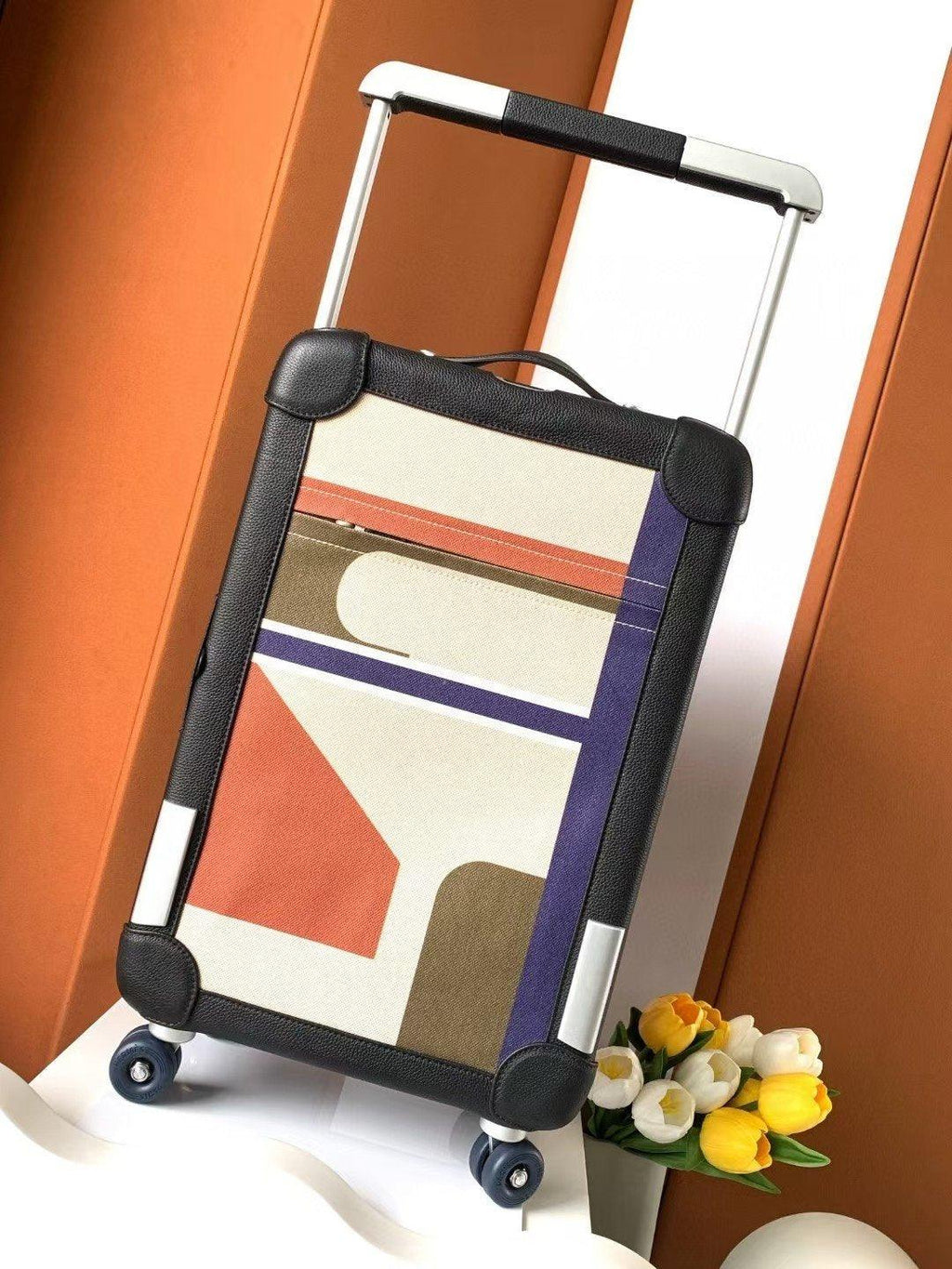 Hermès R.M.S Trolley Rollerbag Deri Valiz - Glimmer of Luxury
