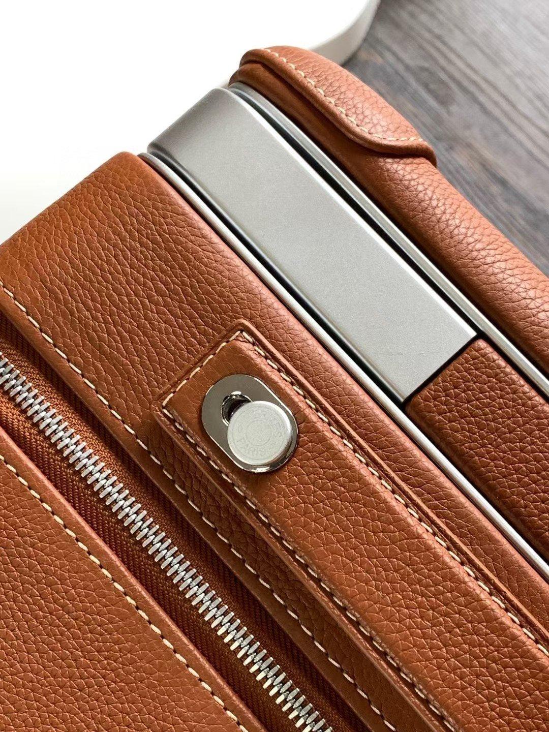 Hermès R.M.S Trolley Rollerbag Deri Valiz - Glimmer of Luxury