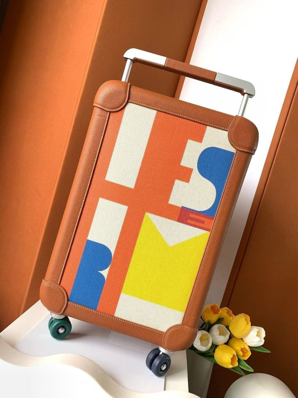 Hermès R.M.S Trolley Rollerbag Deri Valiz - Glimmer of Luxury