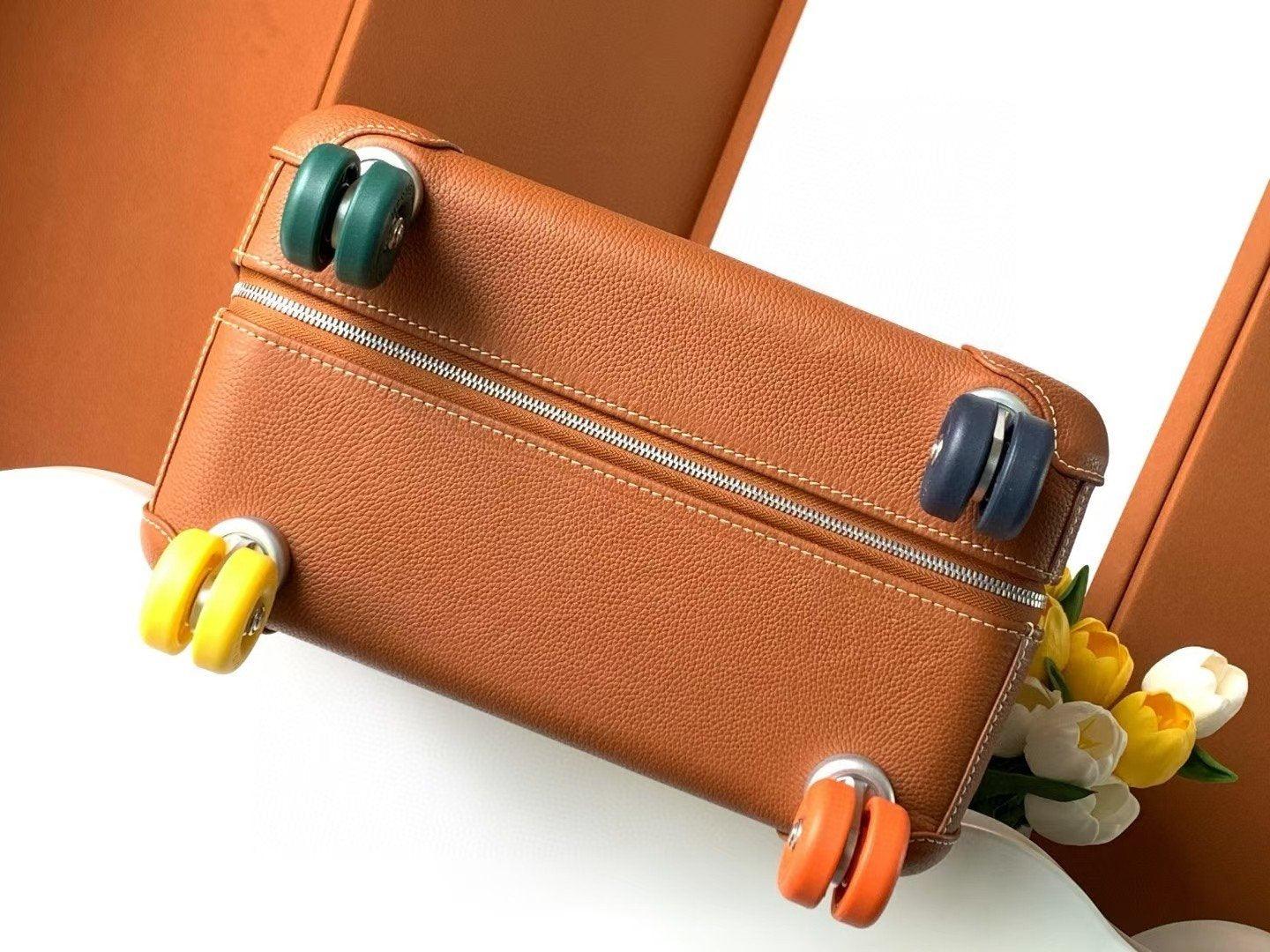 Hermès R.M.S Trolley Rollerbag Deri Valiz - Glimmer of Luxury