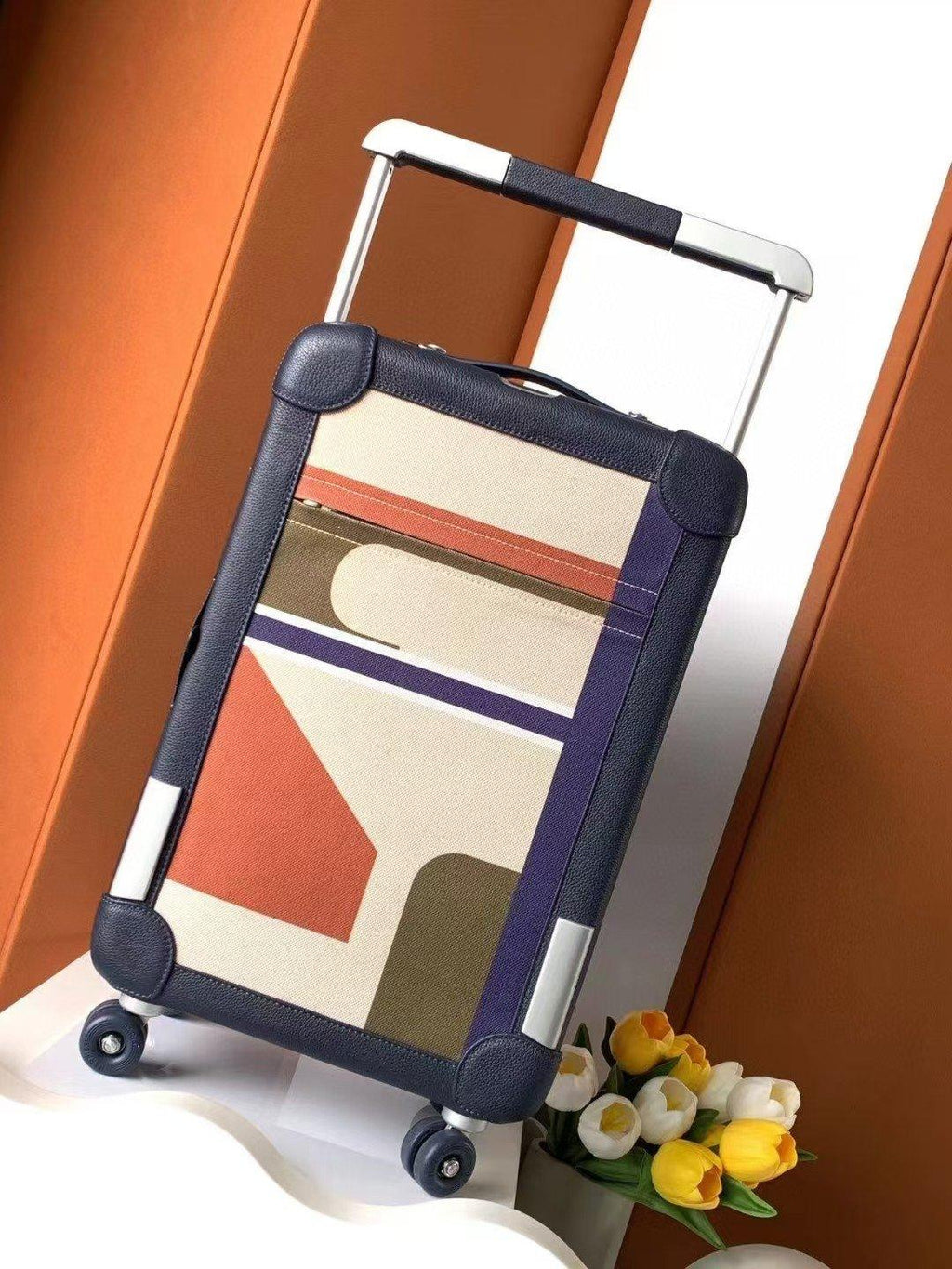 Hermès R.M.S Trolley Rollerbag Deri Valiz - Glimmer of Luxury
