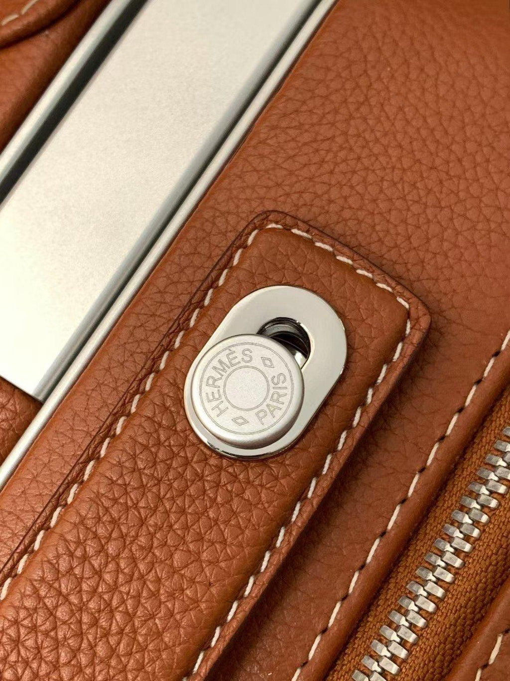 Hermès Gold Regate R.M.S. Rolling Mobility Togo Deri Valiz - Glimmer of Luxury