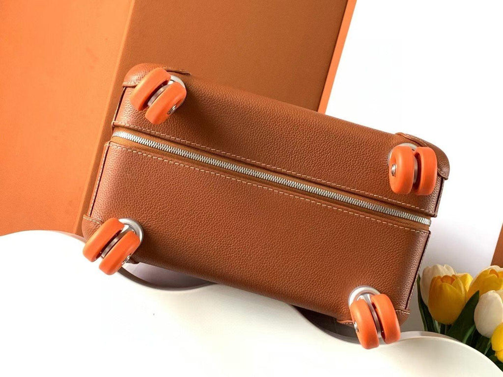 Hermès Gold Regate R.M.S. Rolling Mobility Togo Deri Valiz - Glimmer of Luxury