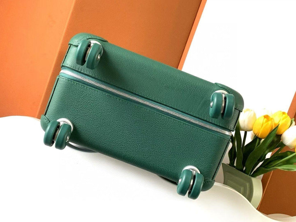 Hermès Yeşil Regate R.M.S. Rolling Mobility Togo Deri Valiz - Glimmer of Luxury