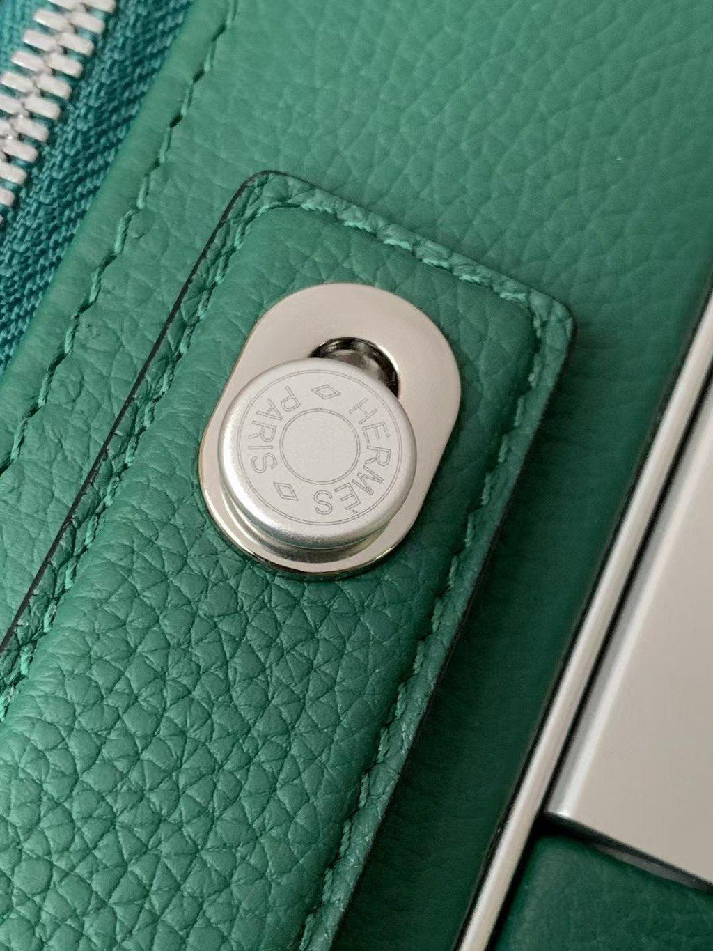 Hermès Yeşil Regate R.M.S. Rolling Mobility Togo Deri Valiz - Glimmer of Luxury
