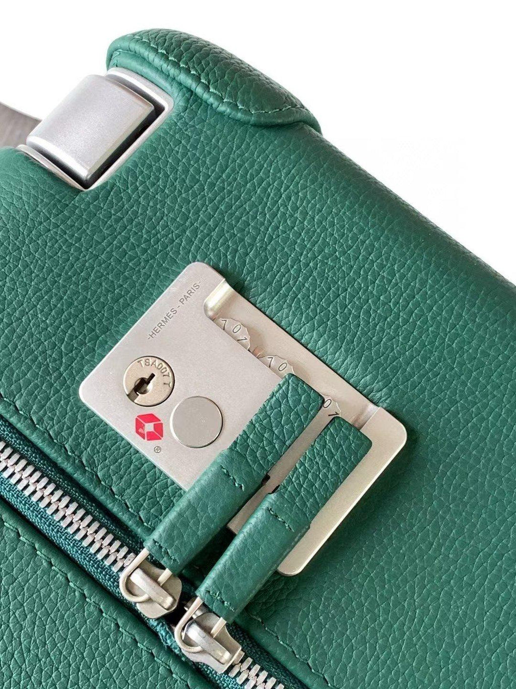 Hermès Yeşil Regate R.M.S. Rolling Mobility Togo Deri Valiz - Glimmer of Luxury