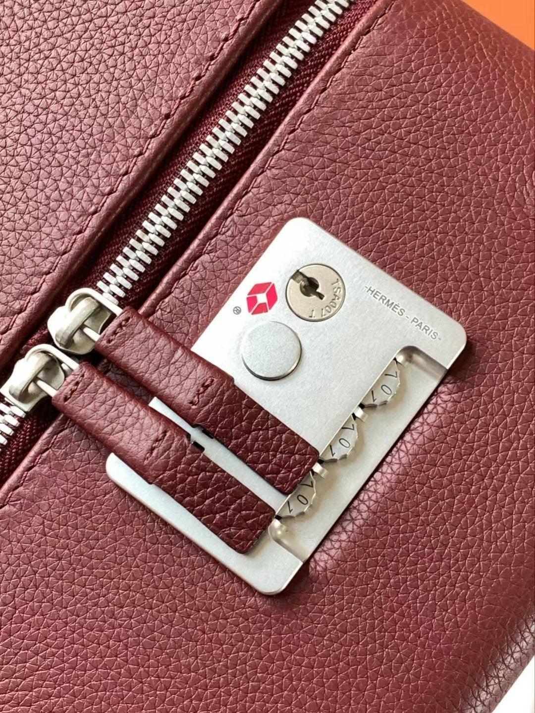 Hermès Bordo Regate R.M.S. Rolling Mobility Togo Deri Valiz - Glimmer of Luxury