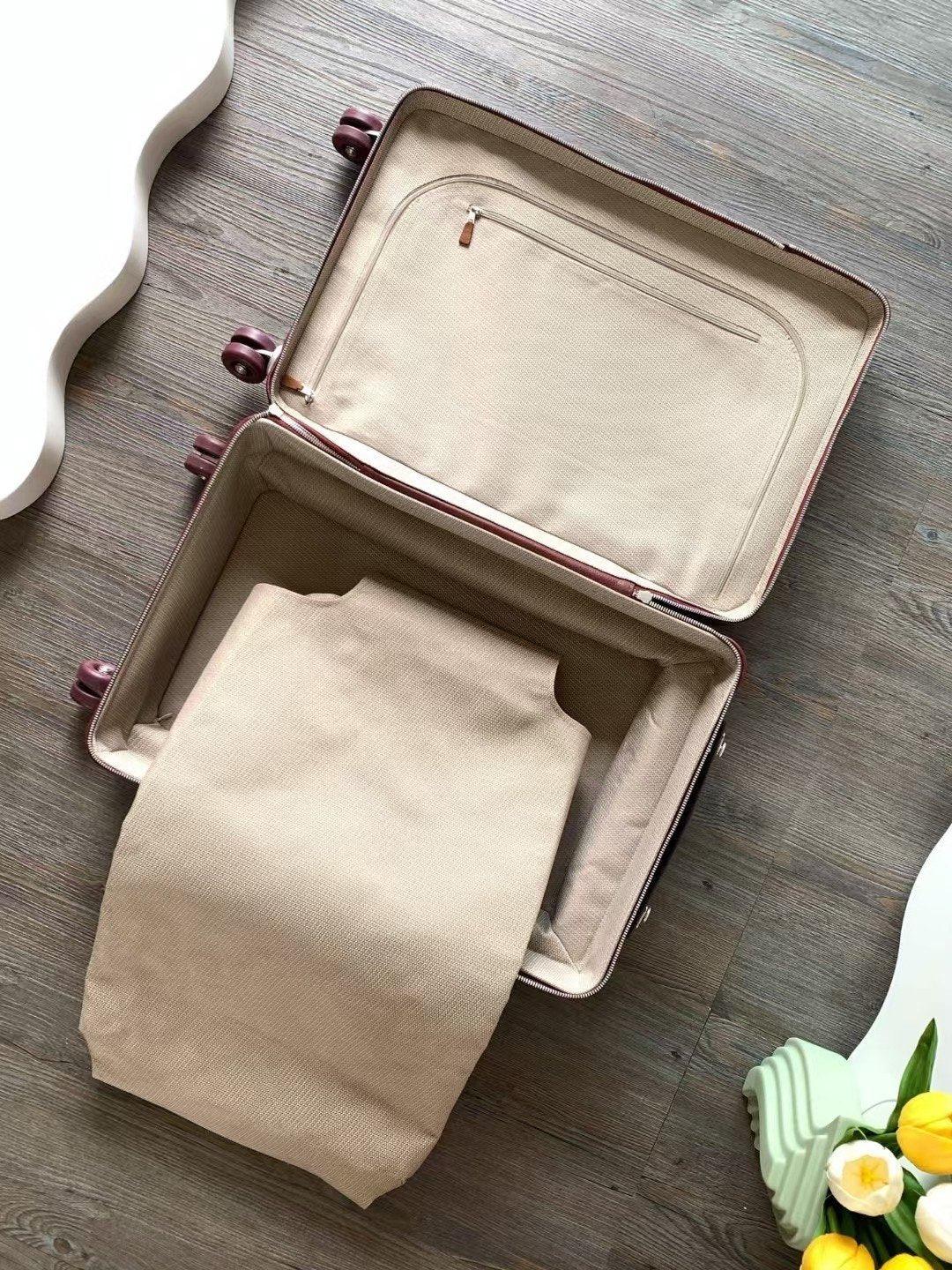 Hermès Bordo Regate R.M.S. Rolling Mobility Togo Deri Valiz - Glimmer of Luxury