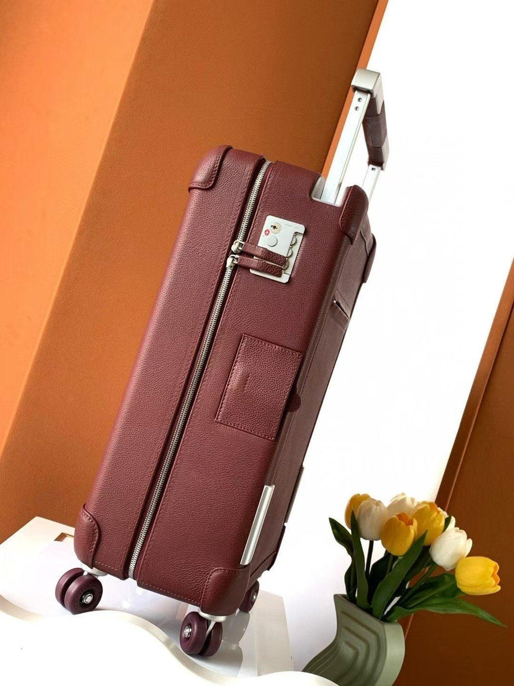 Hermès Bordo Regate R.M.S. Rolling Mobility Togo Deri Valiz - Glimmer of Luxury
