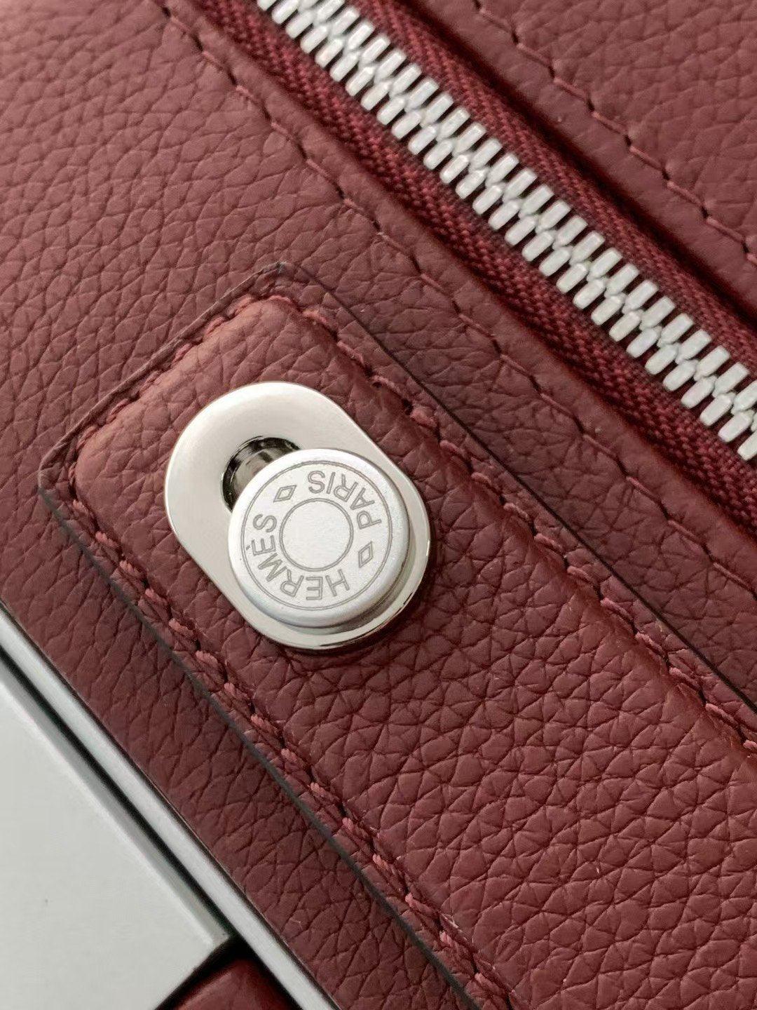 Hermès Bordo Regate R.M.S. Rolling Mobility Togo Deri Valiz - Glimmer of Luxury