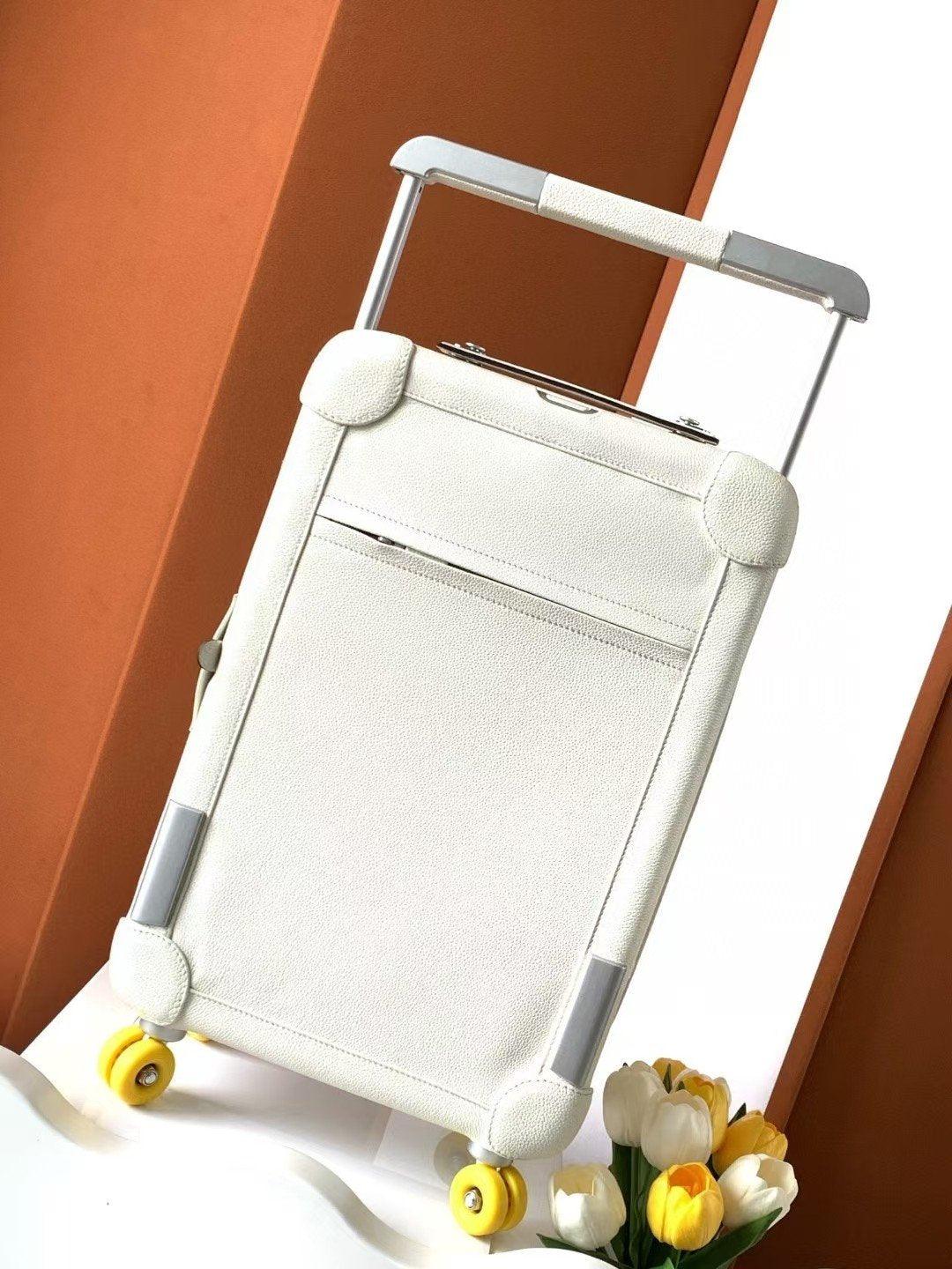 Hermès Beyaz Regate R.M.S. Rolling Mobility Togo Deri Valiz - Glimmer of Luxury