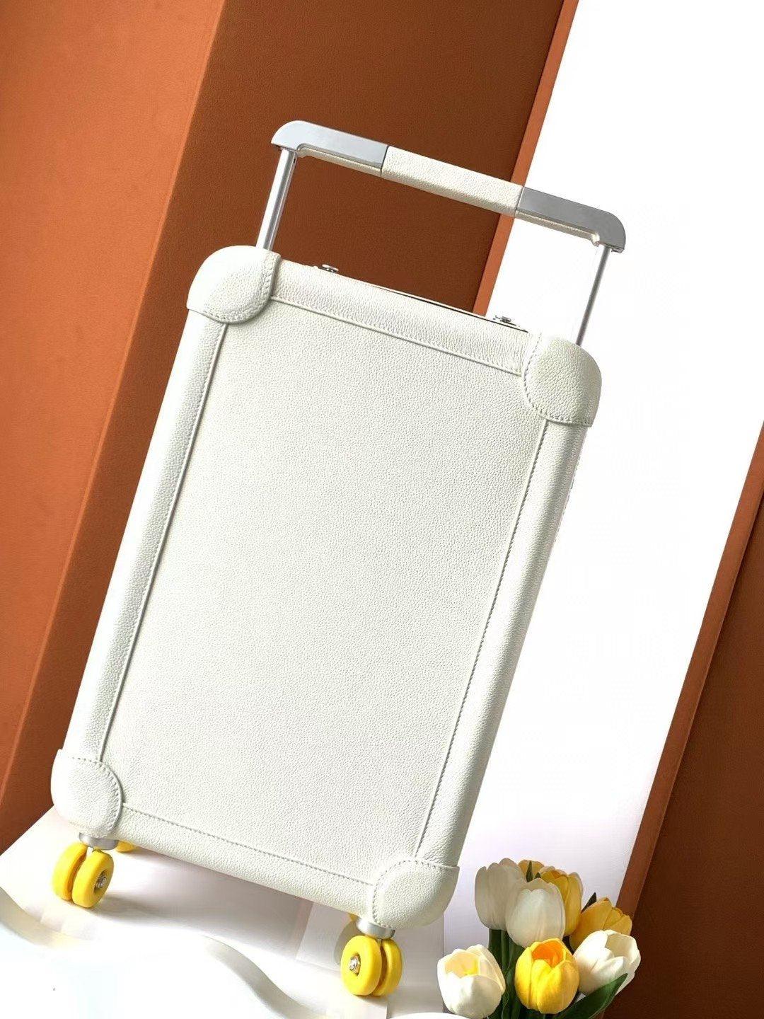 Hermès Beyaz Regate R.M.S. Rolling Mobility Togo Deri Valiz - Glimmer of Luxury