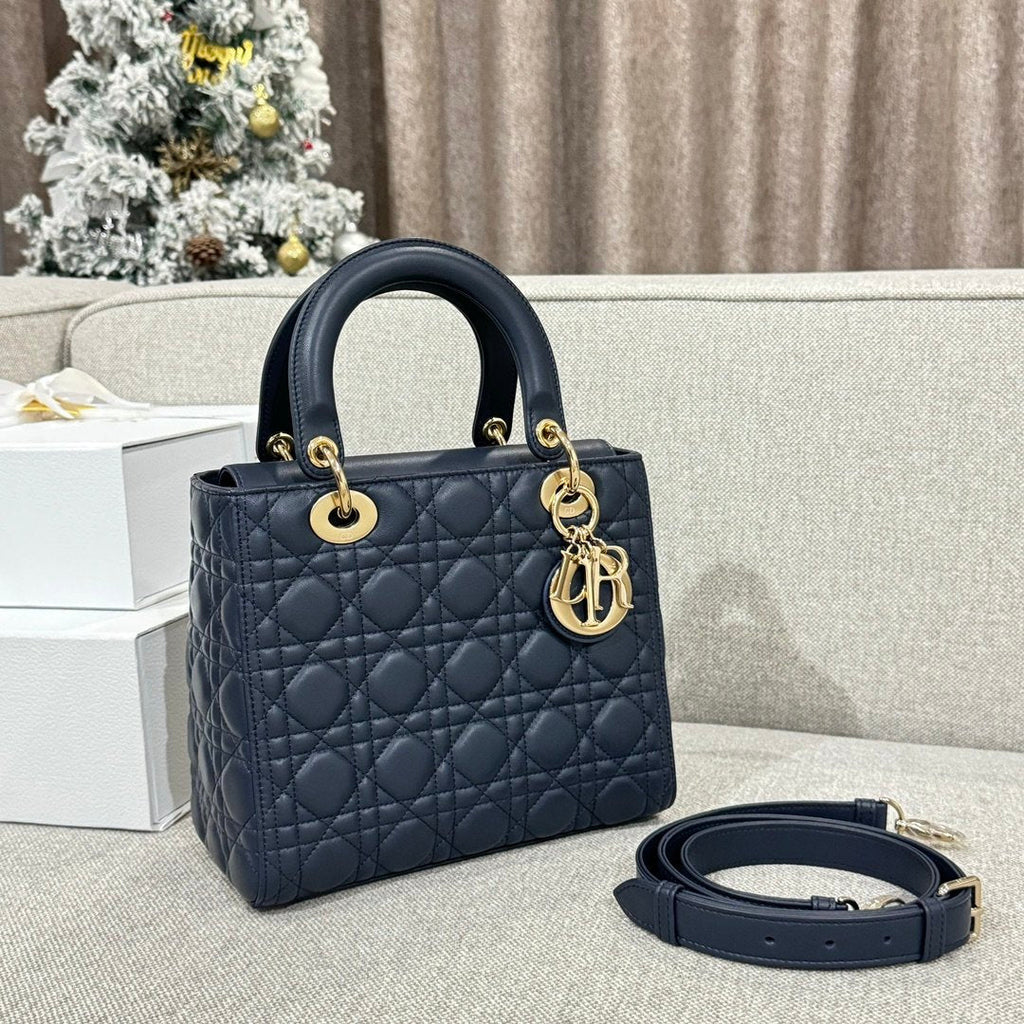 Lady Dior 24 Koyu Mavi - Glimmer of Luxury