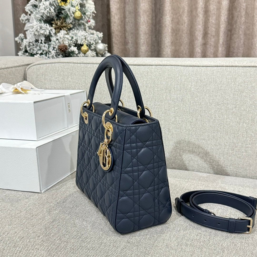 Lady Dior 24 Koyu Mavi - Glimmer of Luxury