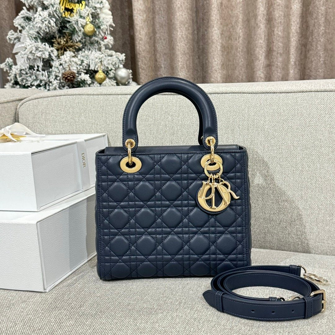 Lady Dior 24 Koyu Mavi - Glimmer of Luxury