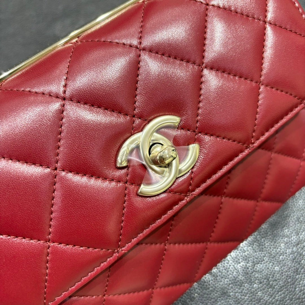 Chanel Trendy 2025 Küçük Kuzu Derisi GHW - Glimmer of Luxury