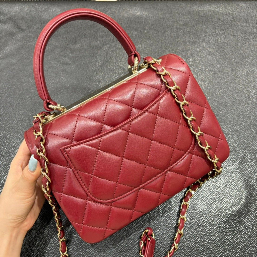 Chanel Trendy 2025 Küçük Kuzu Derisi GHW - Glimmer of Luxury