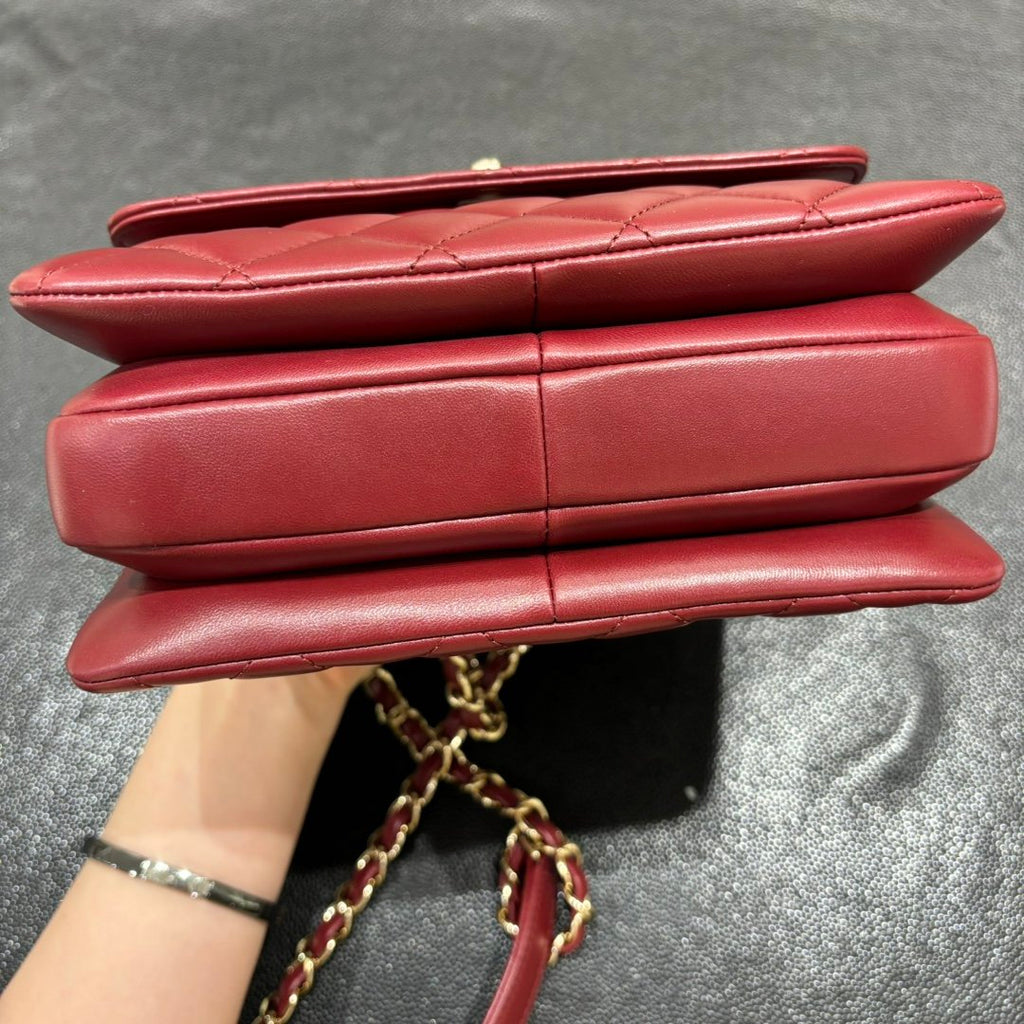 Chanel Trendy 2025 Küçük Kuzu Derisi GHW - Glimmer of Luxury