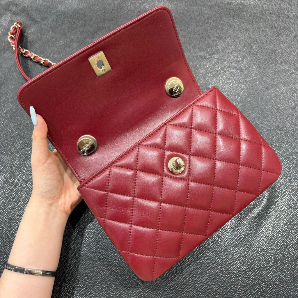 Chanel Trendy 2025 Küçük Kuzu Derisi GHW - Glimmer of Luxury